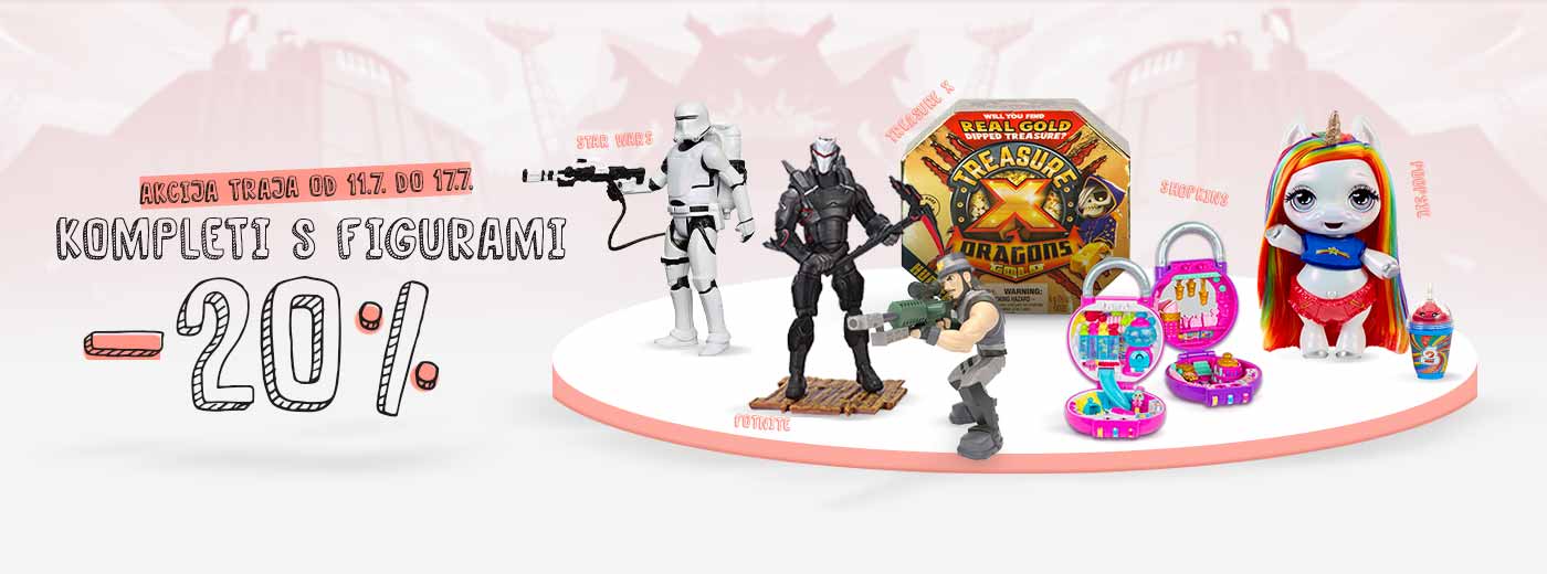 Kompleti s figurami -20%