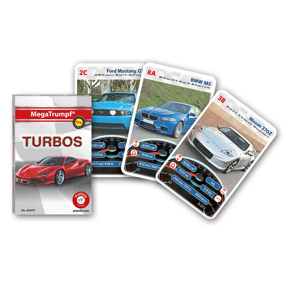 Piatnik karte avtomobili Turbos 