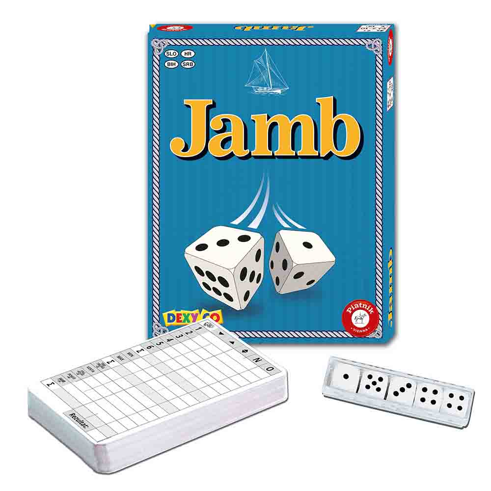 Piatnik družabna igra Jamb 