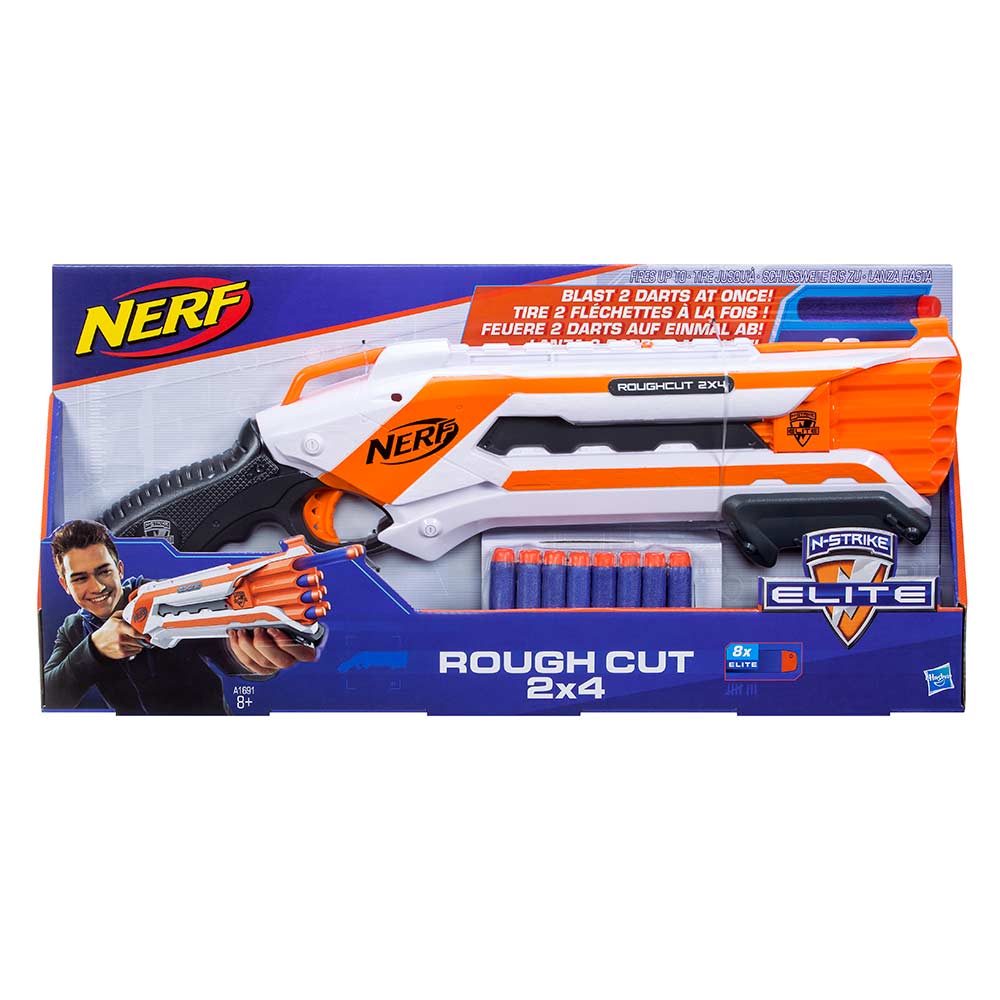 Nerf Elite Rough Cut 2x4 ročni metalec 