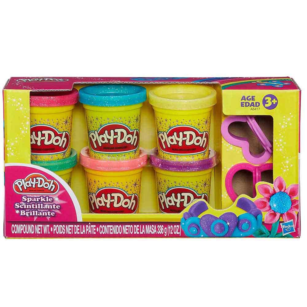 Play-Doh kolekcija svetleče mase 