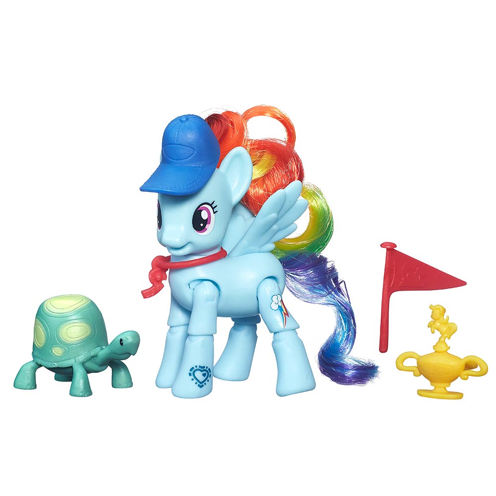My Little Pony gibljiva Rainbow Dash 
