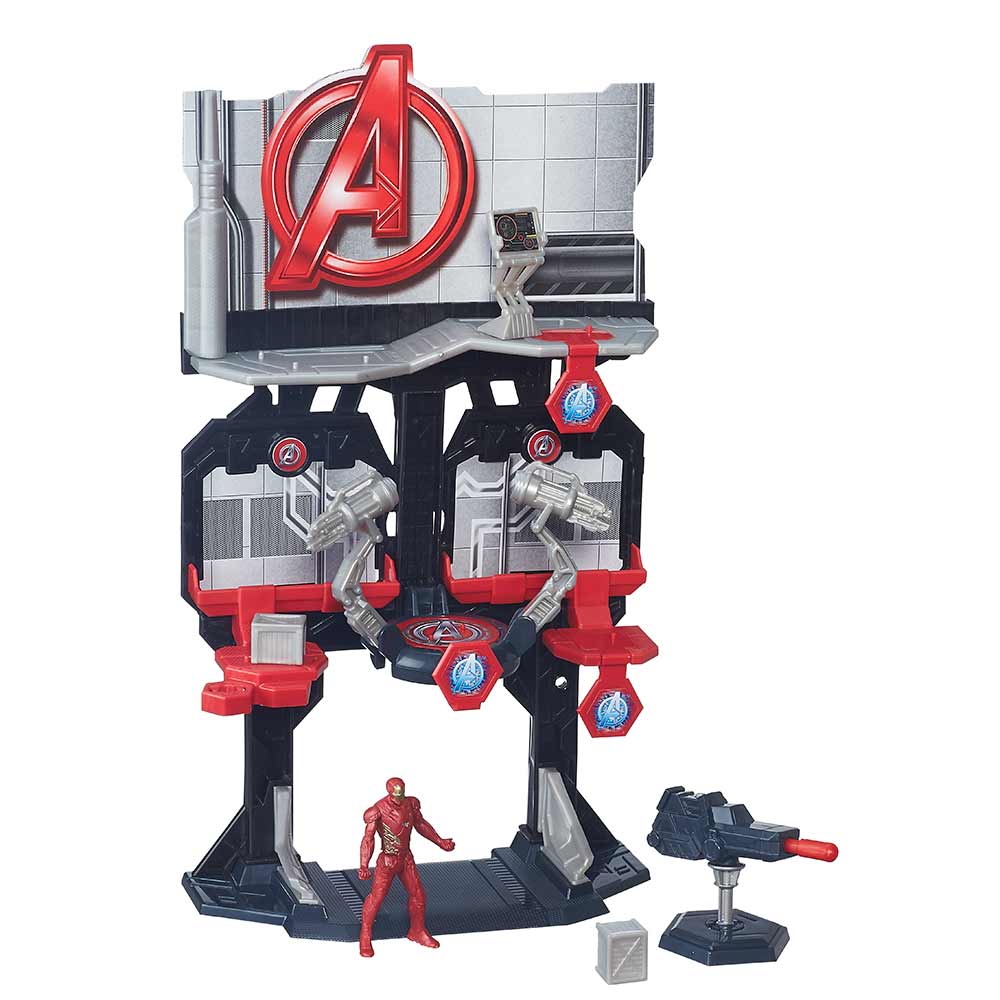 Avengers igralni set Armory z Iron Manom 