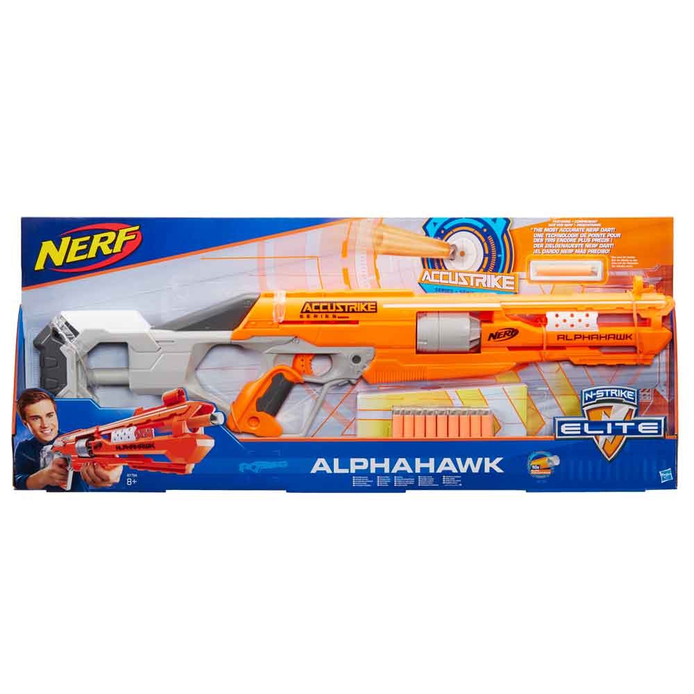 Nerf Accustrike Alphahawk metalec 