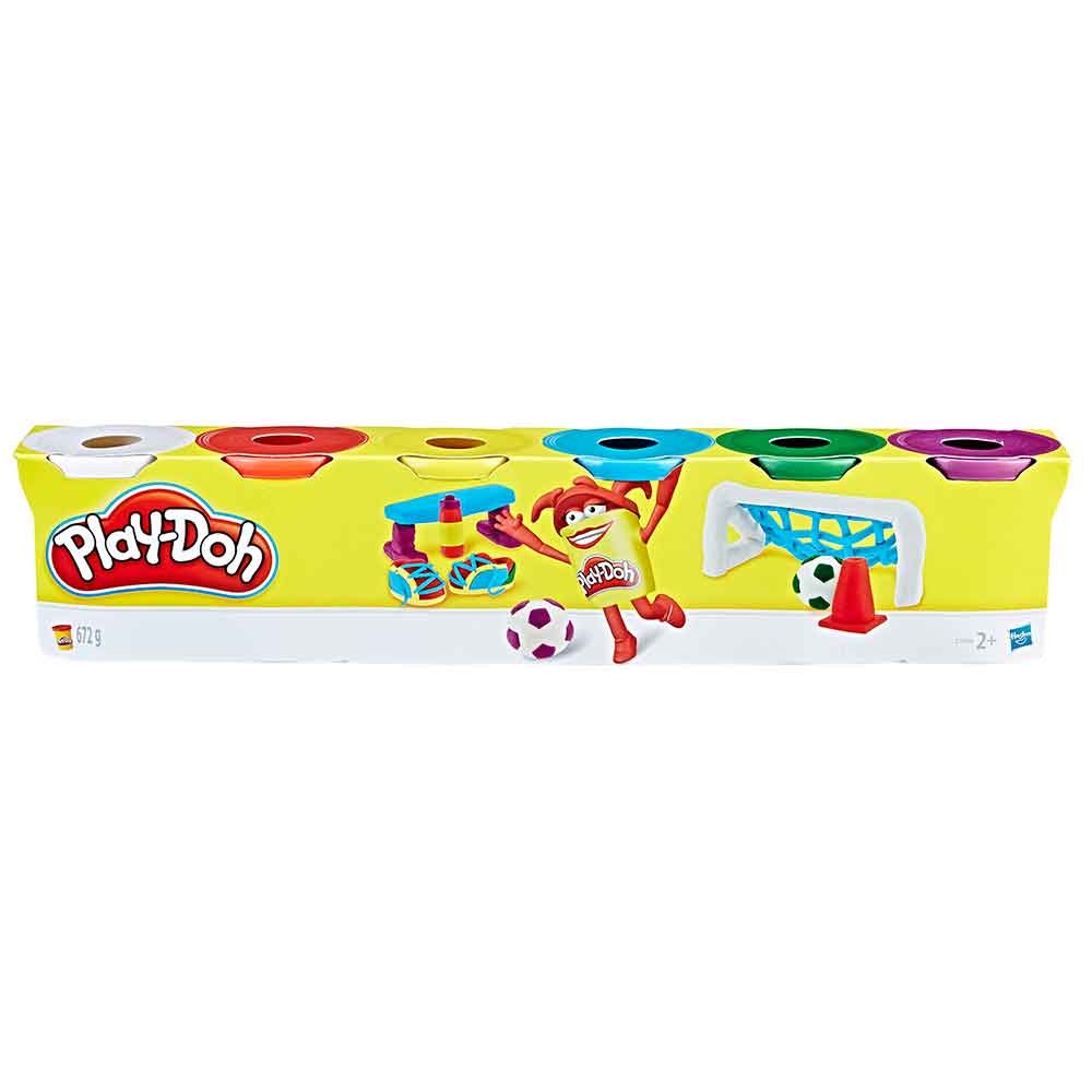 Play-Doh komplet 6 osnovnih barv 