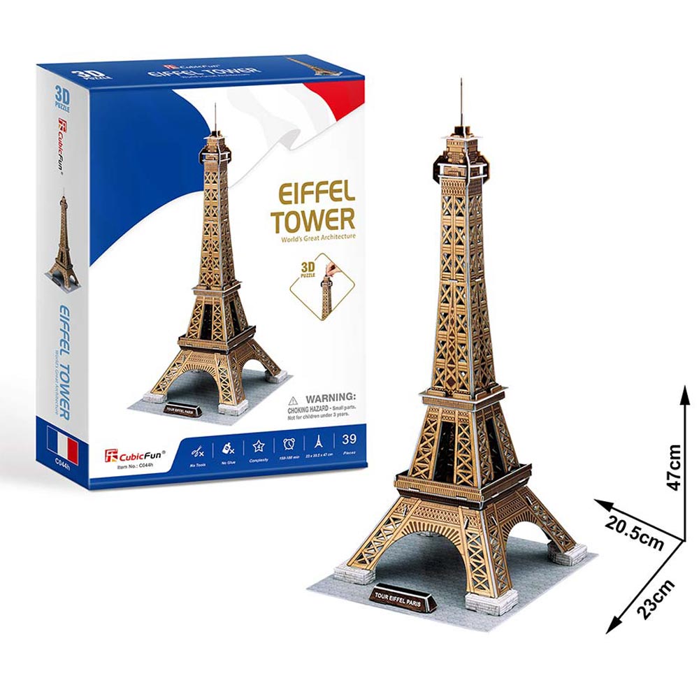 Cubicfun 3D puzle Eifflov stolp 