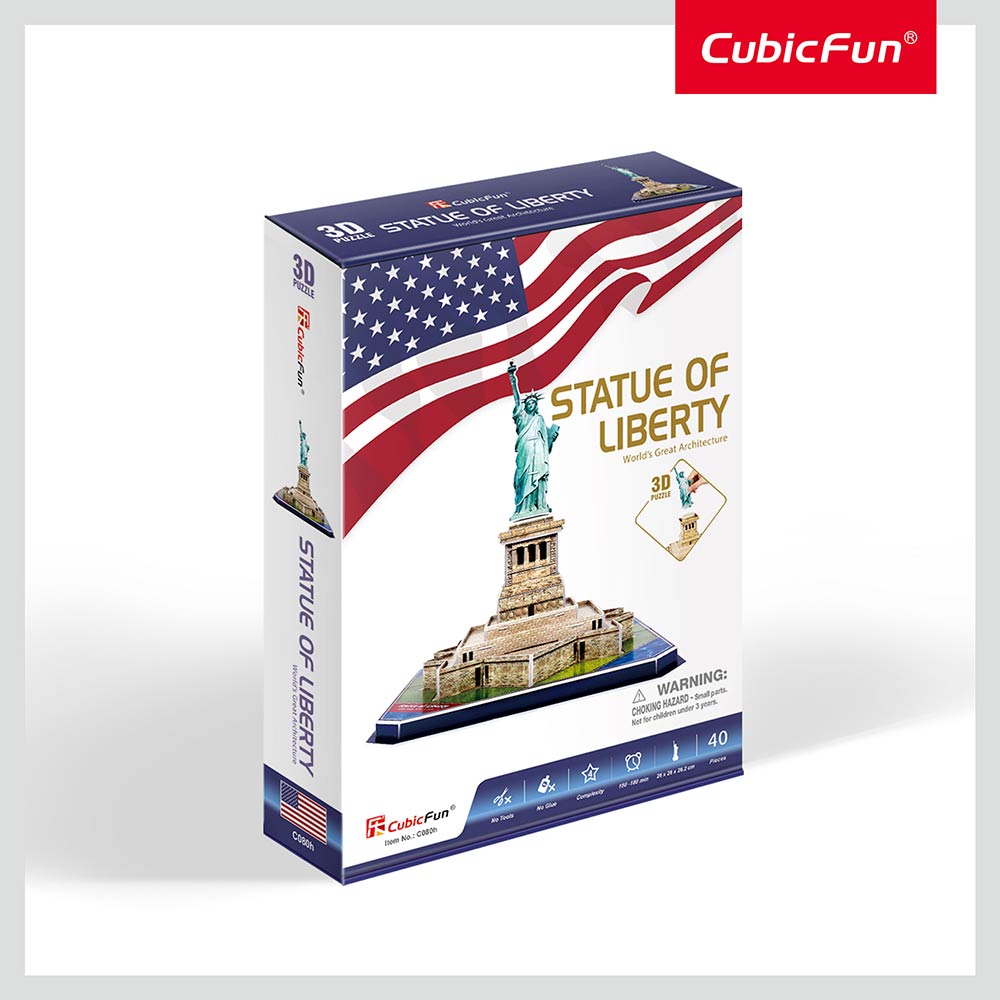 Cubicfun 3D puzle Kip svobode 