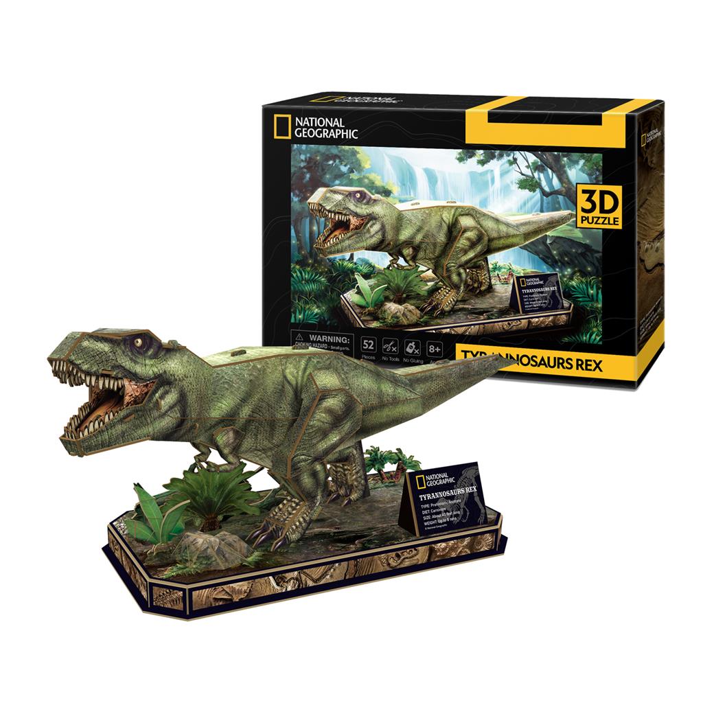 Cubicfun 3D puzle dinozaver T-Rex 