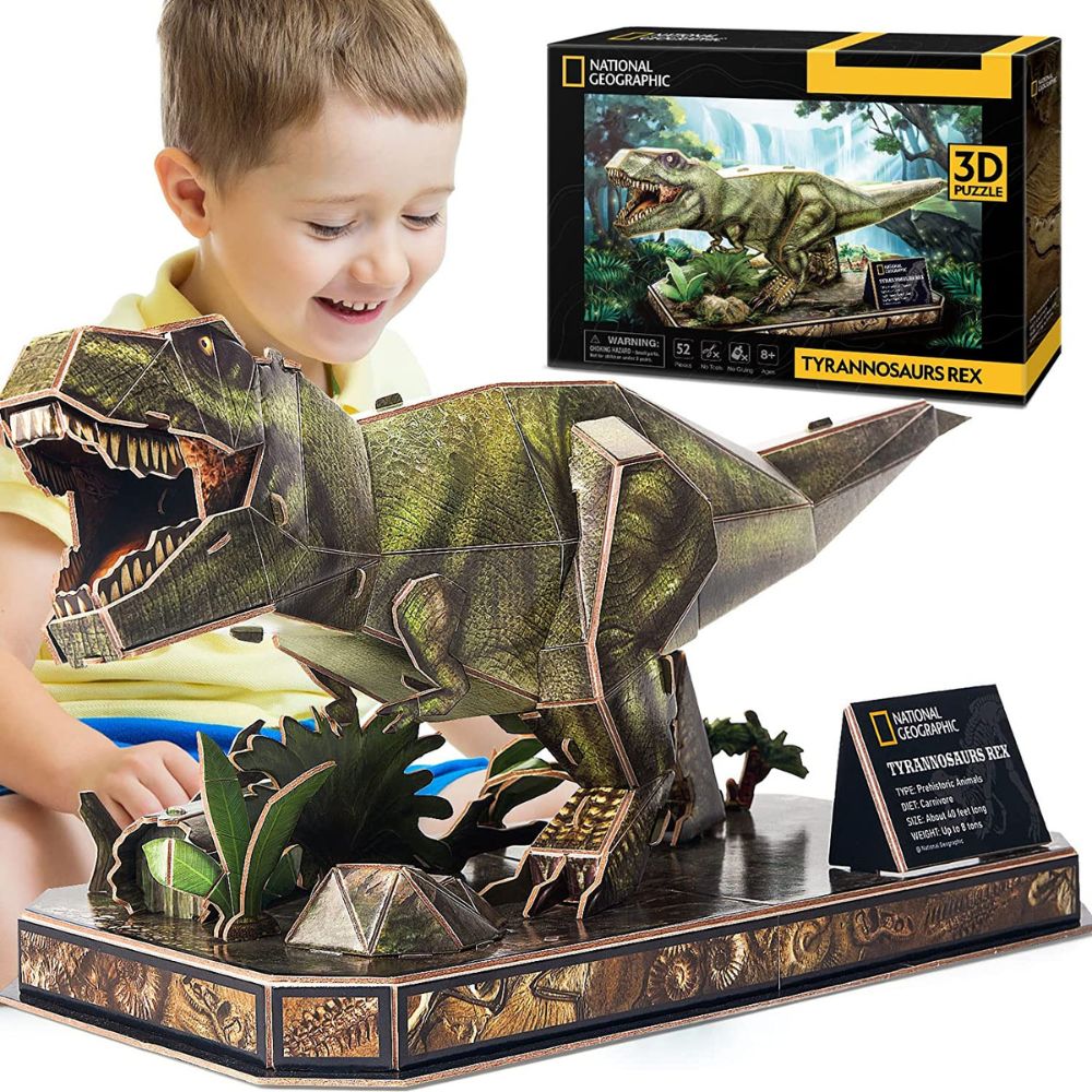 Cubicfun 3D puzle dinozaver T-Rex 