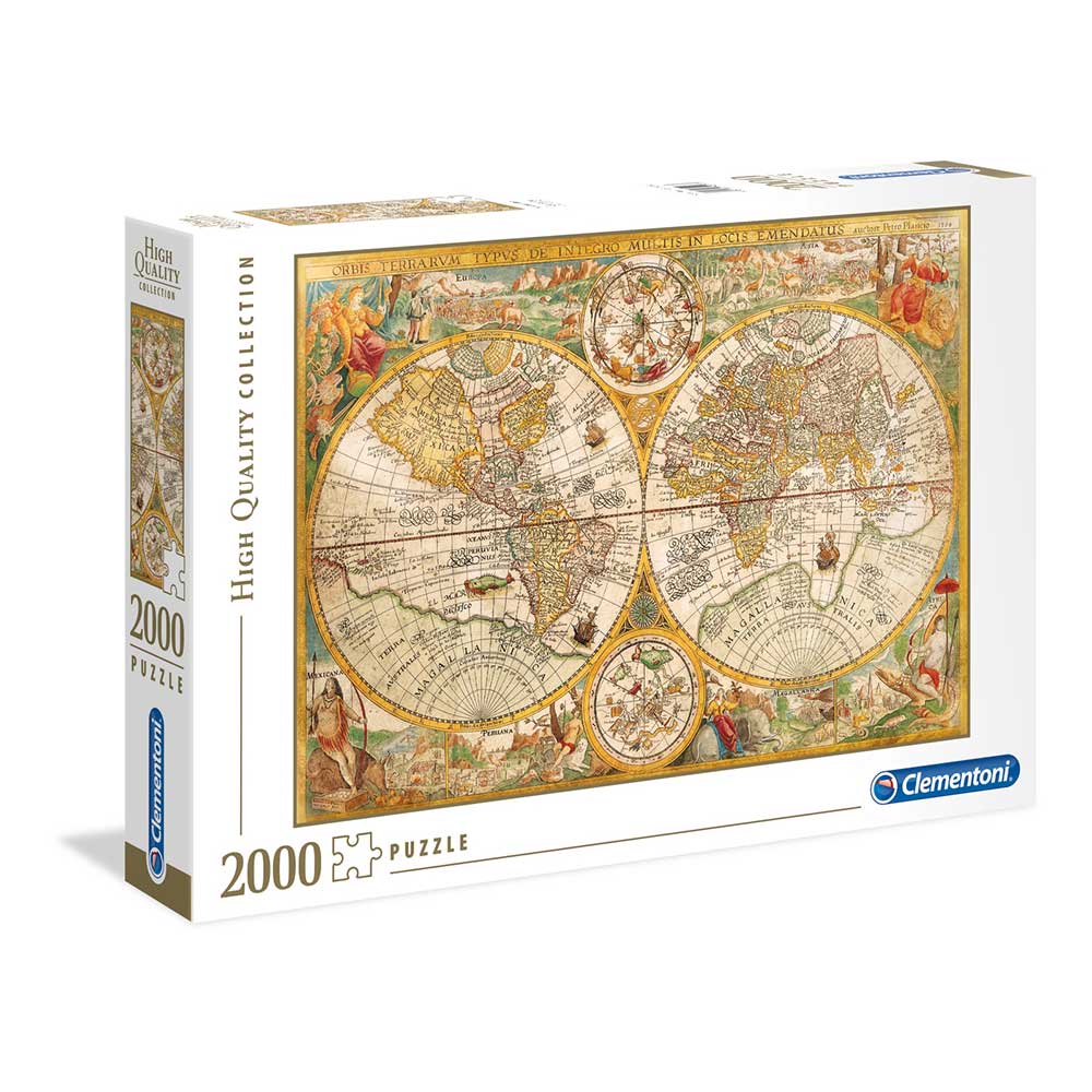 Clementoni Puzzle 2000 kos - Ancient Map 