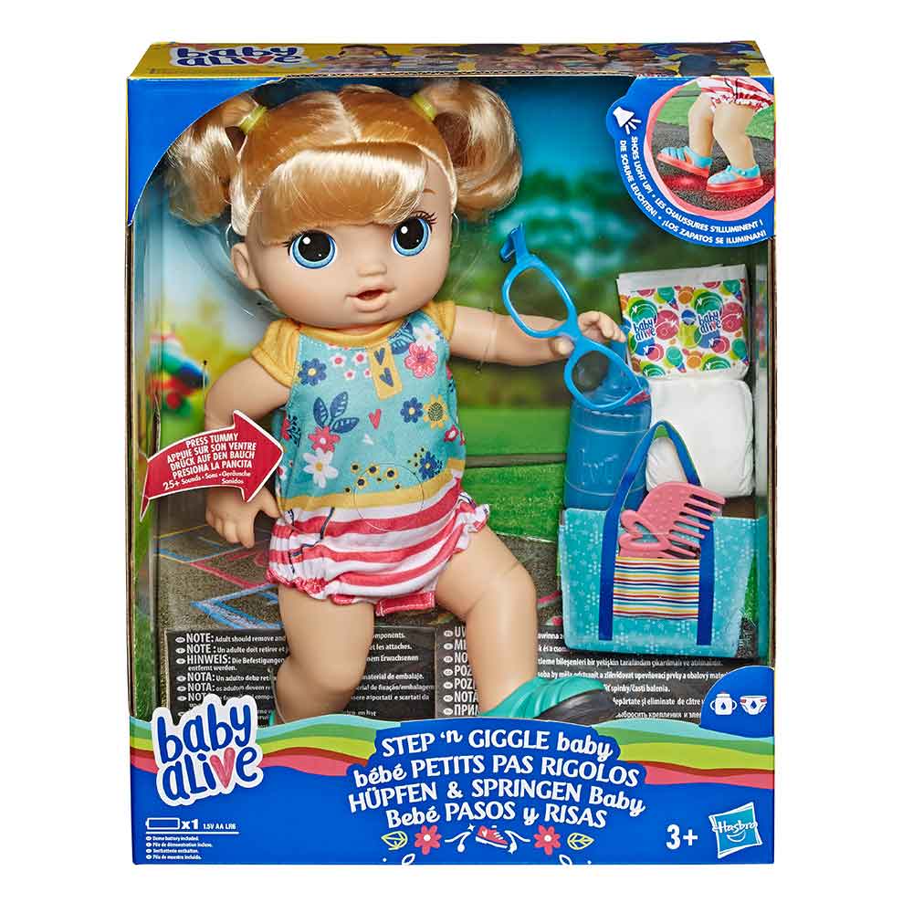 Baby Alive punčka Step ‘n Giggle 