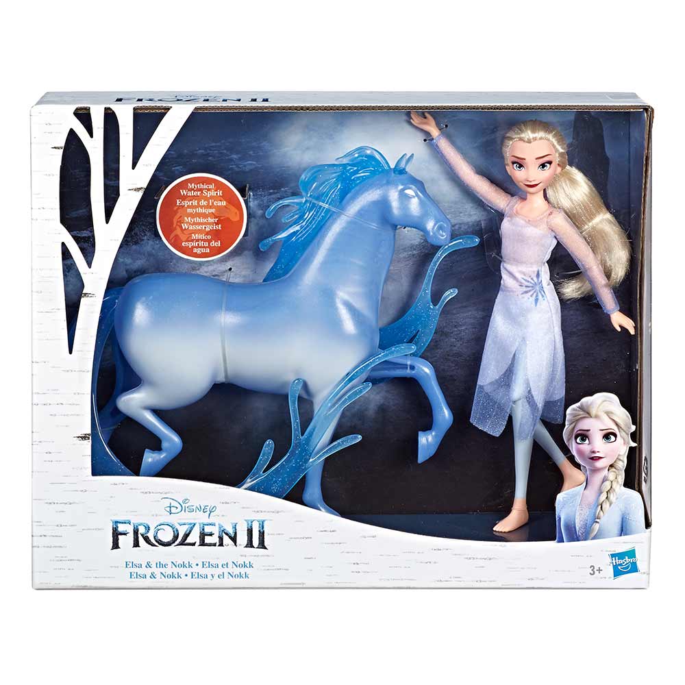 Frozen 2 lutka Elza in konj Nokk 