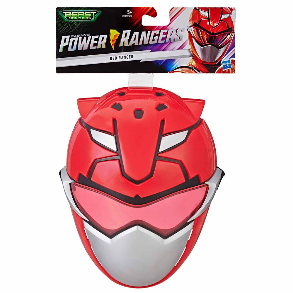 Power Rangers maska za igro Rdeč Ranger 