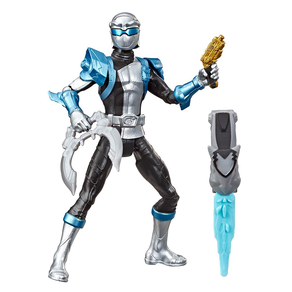 Power Rangers srebrn ranger z Morph-X 