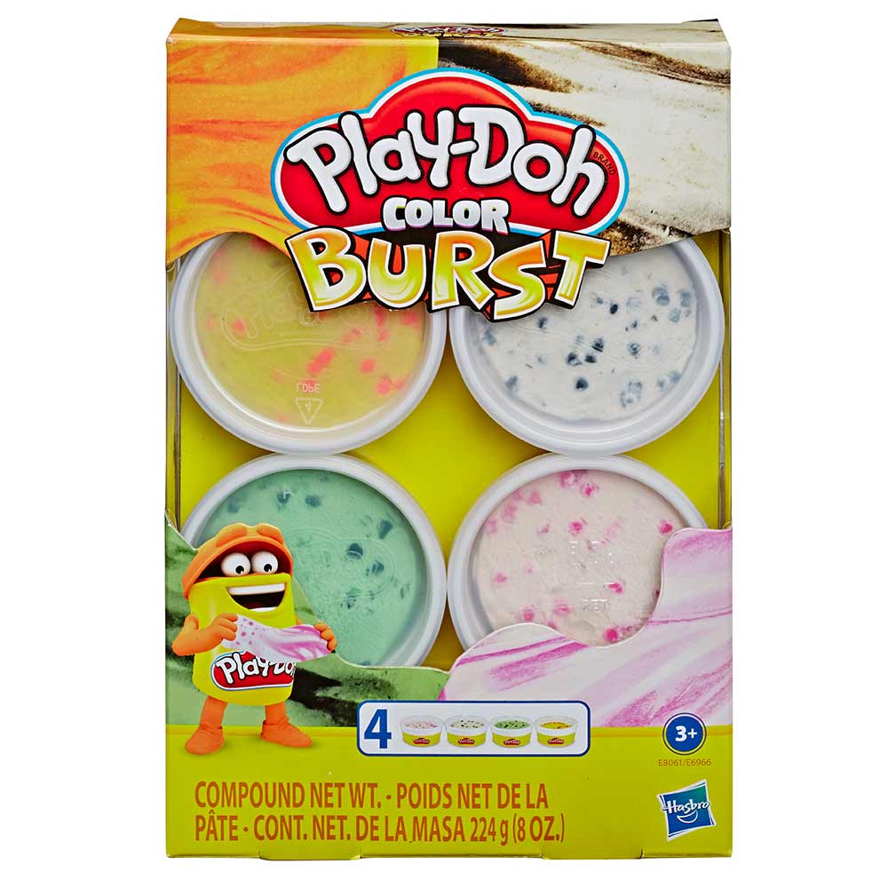 Play-Doh Color Burst set sladoledne mase 