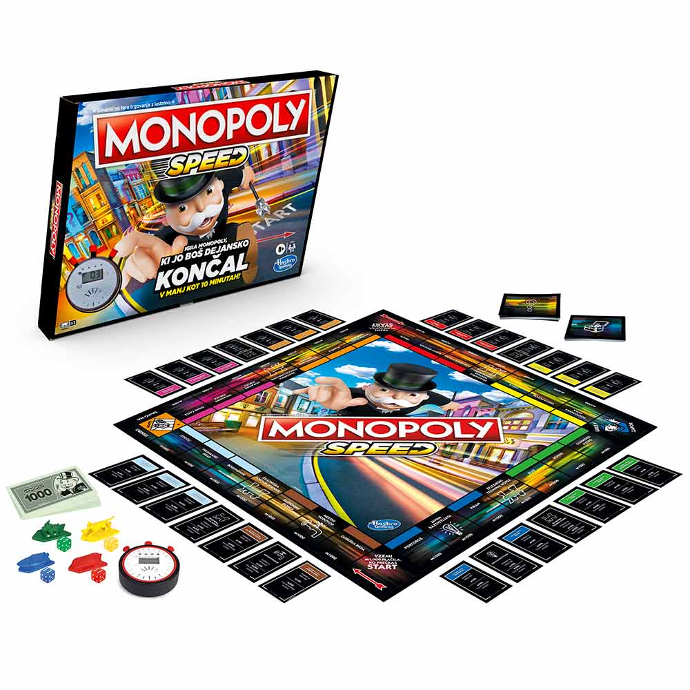 Monopoly Speed družabna igra 