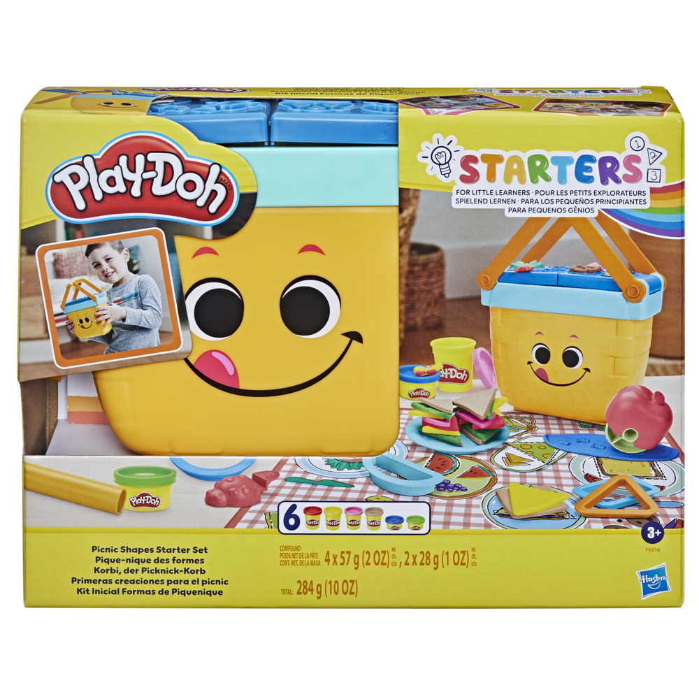 Play-Doh začetni set piknik z oblikami 