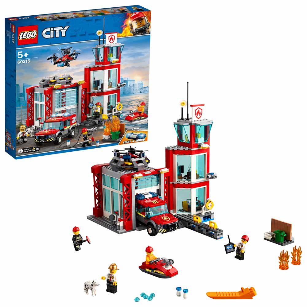 LEGO City Fire Gasilska postaja 
