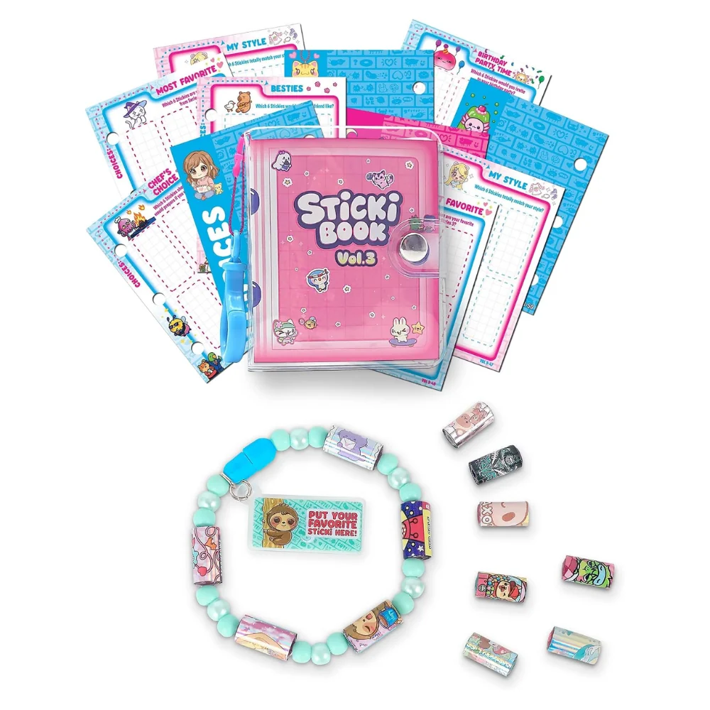 Sticki Rolls Sticki Book set knjižica 