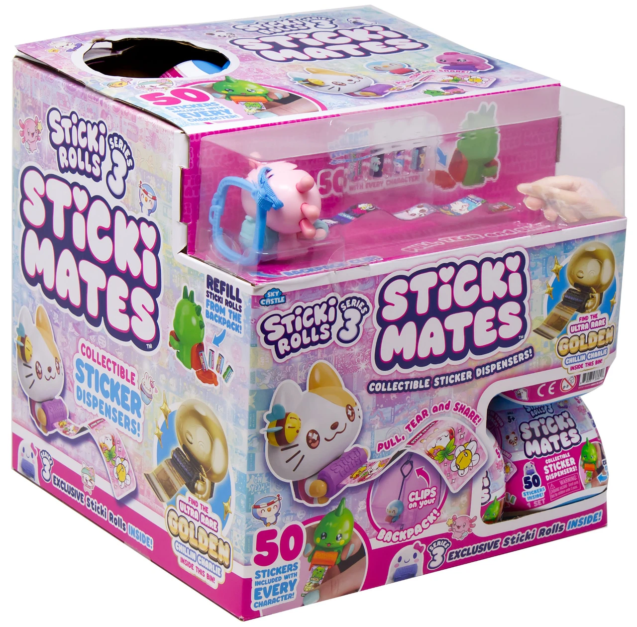 Sticki Rolls prijatelji z nalepkami 