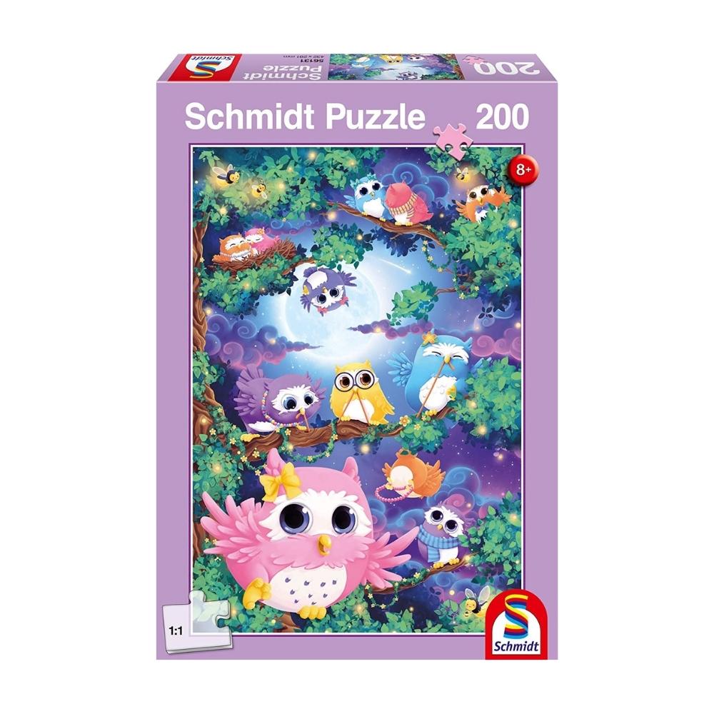 Schmidt Puzzle 200-delna V lesu sove 