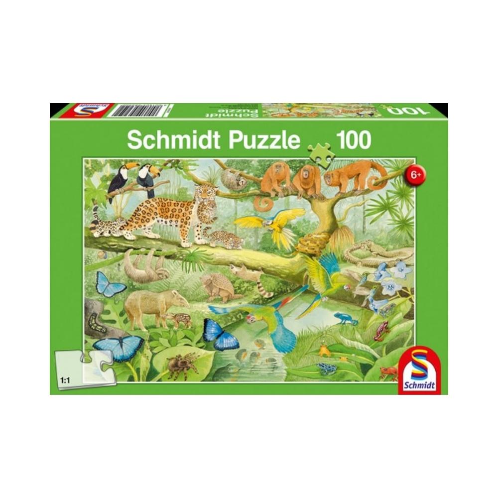 Schmidt Puzzle 100-delna Džungla 