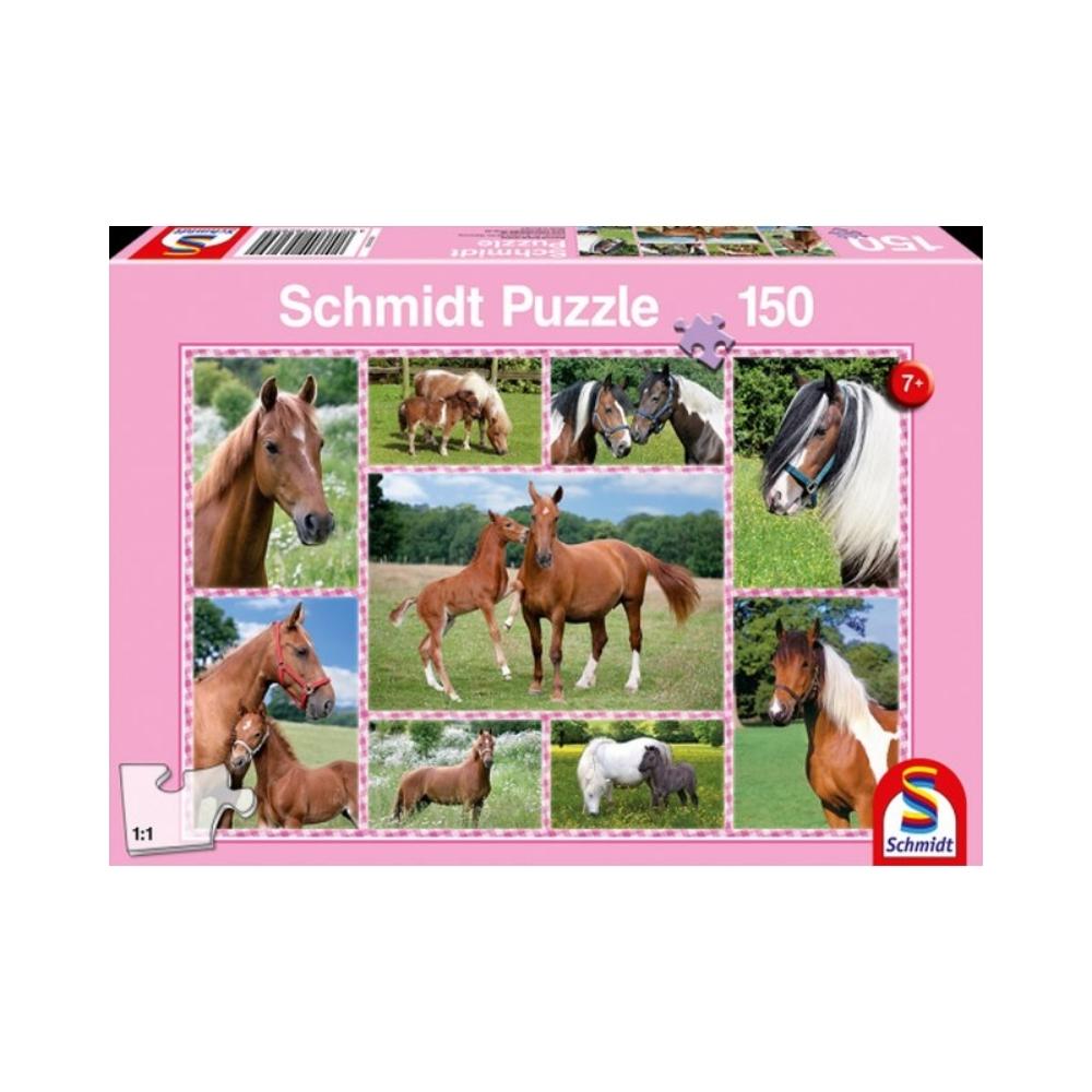 Schmidt Puzzle 150kos Lepi konji 