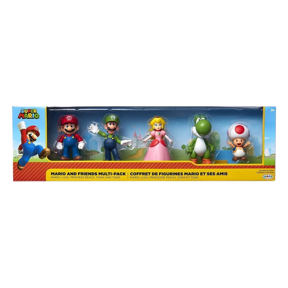 Super Mario - Mario in prijatelji 5-PK 