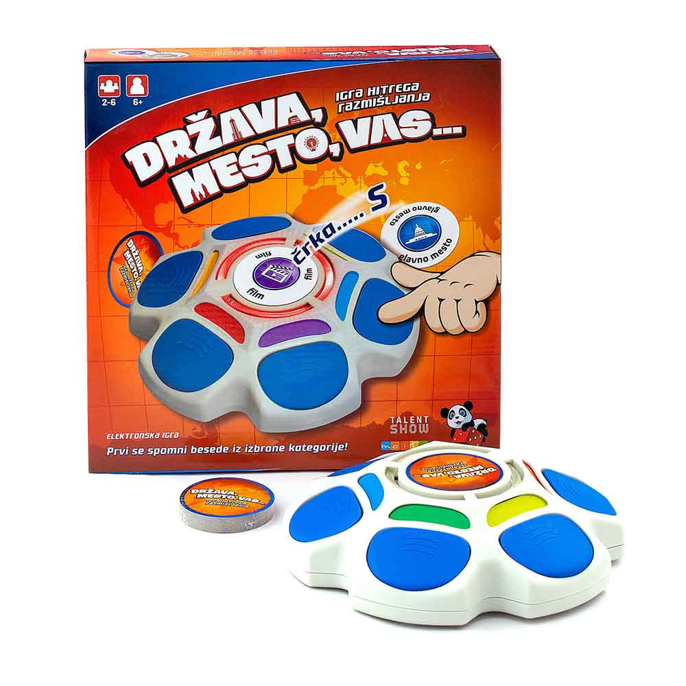 Država mesto vas družabna igra 