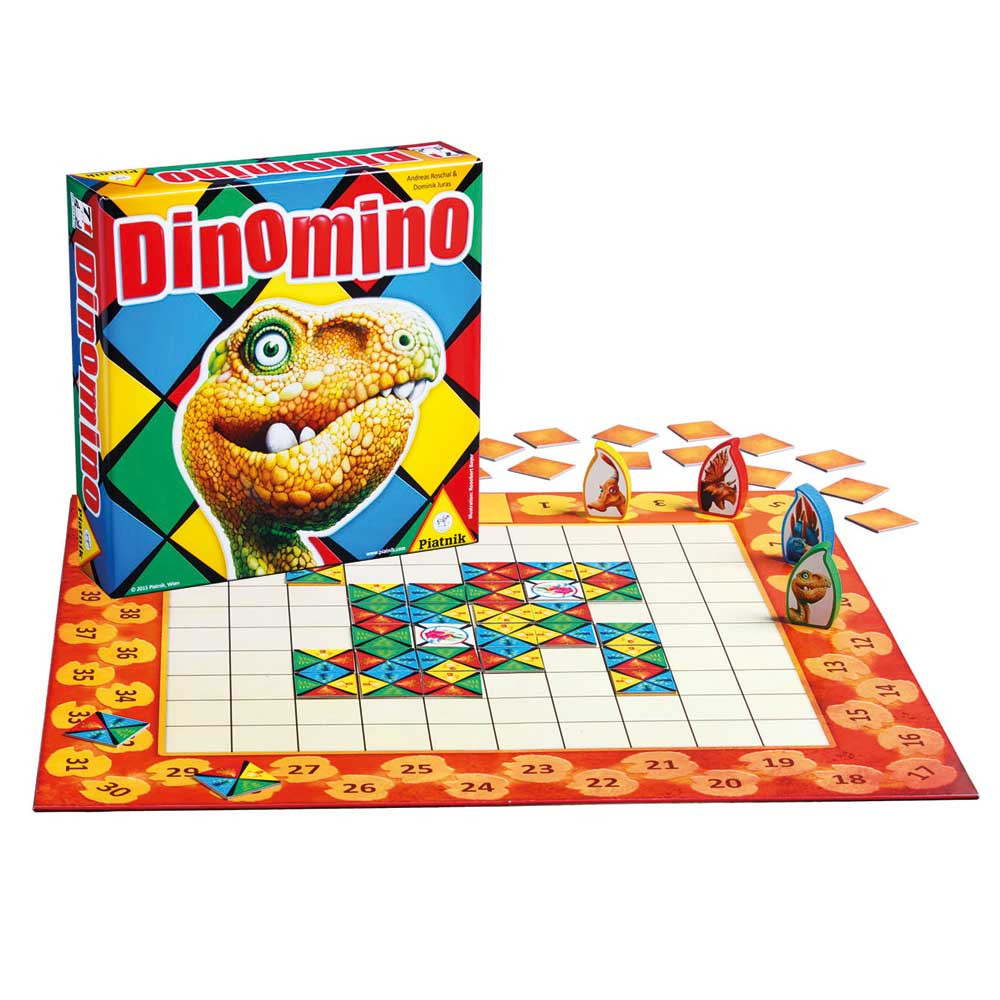 Piatnik družabna igra Dinomino 