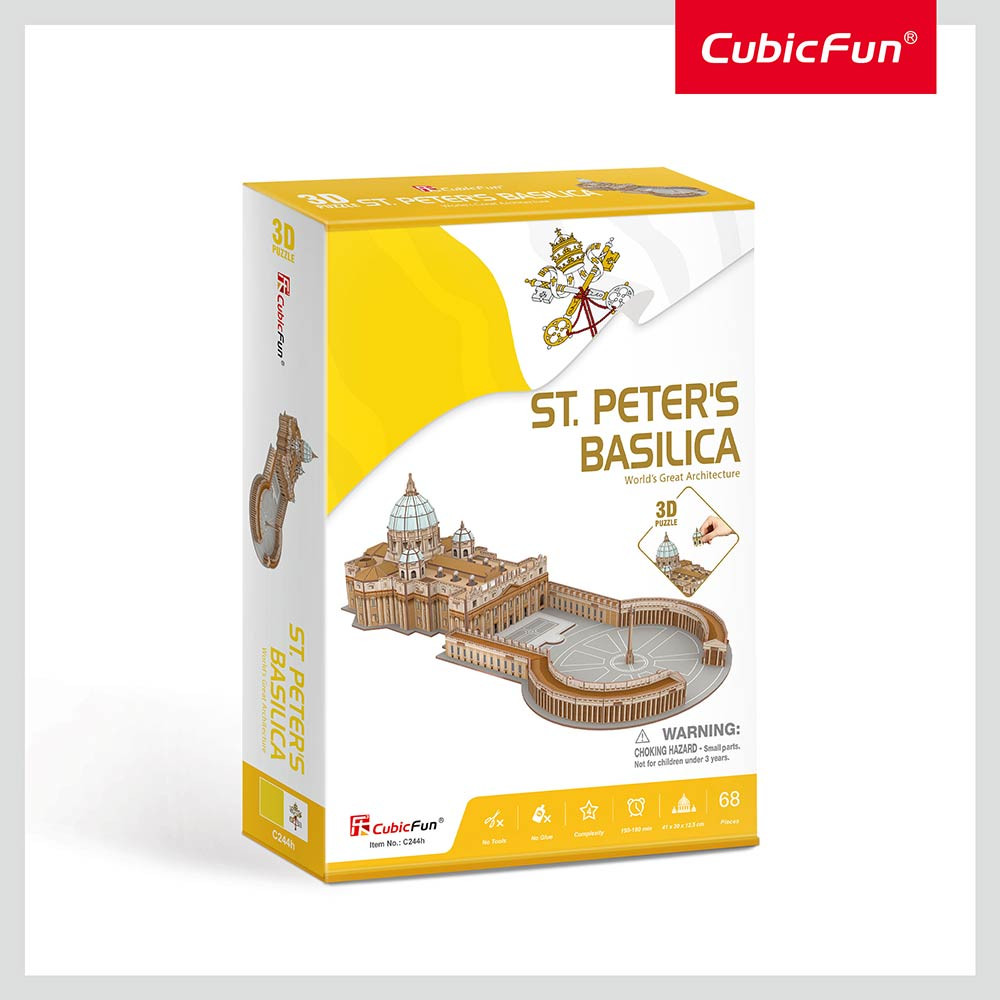 Cubicfun 3D puzle Bazilika sv. Petra 