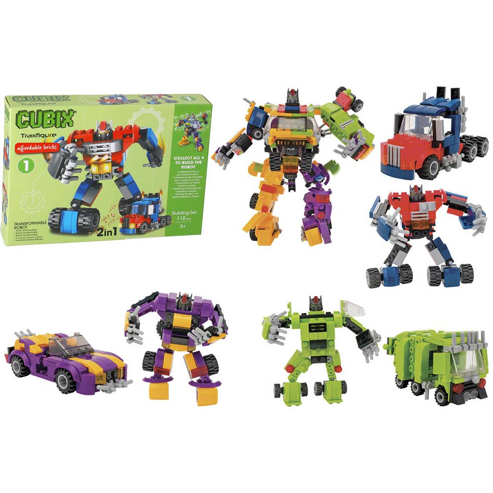 Cubix Traxfigure 2-v-1 110–112 kock 