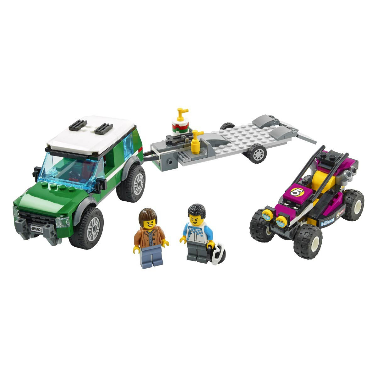 LEGO City Transporter za tekmovalni bagi 