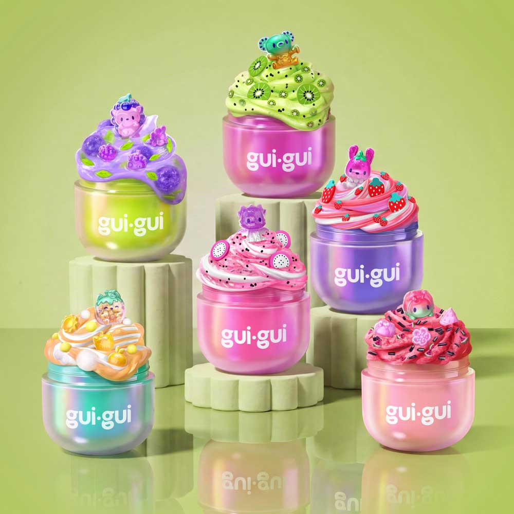 Gui-Gui Fruty Glow slime 