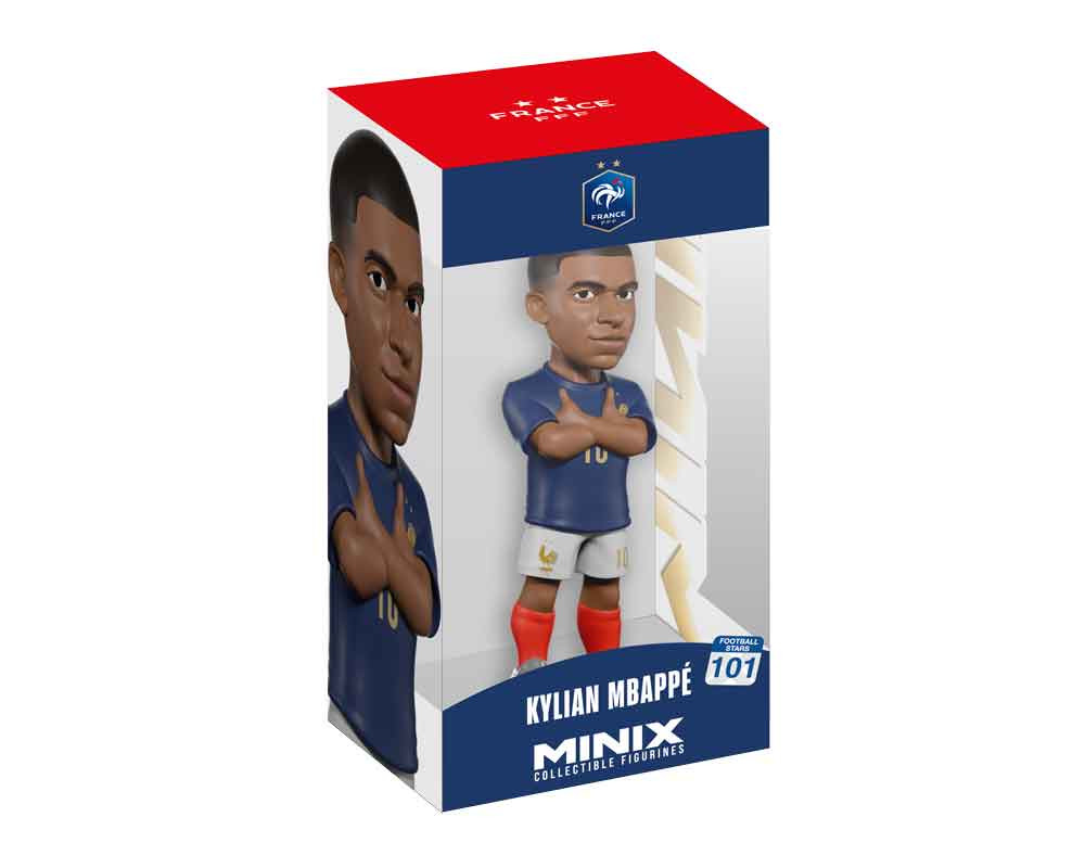 Minix World Cup figura Kylian Mbappé 12 