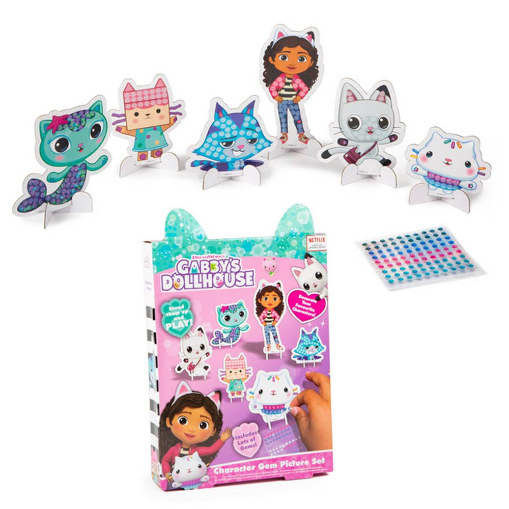 Gabbys Dollhouse ustvarjanje likov 