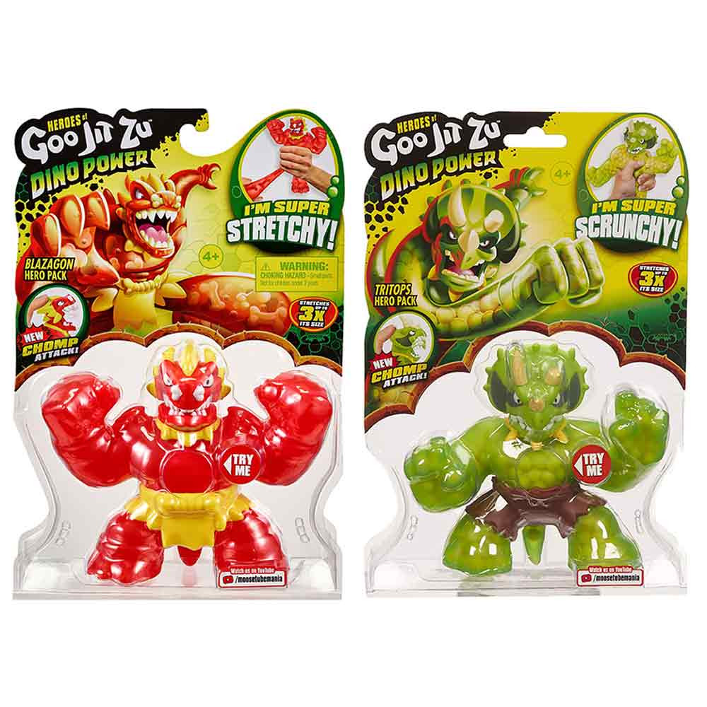 Goo Jit Zu posamezna figura Dino Power 
