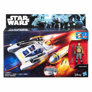 Star Wars delux vozilo s figuro Y-Wing 