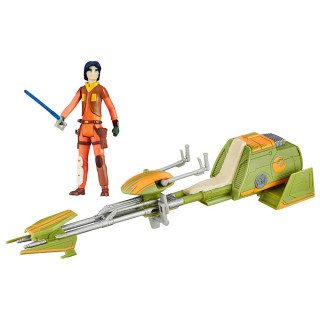 Star Wars figura&vozilo Ezra Bridger 