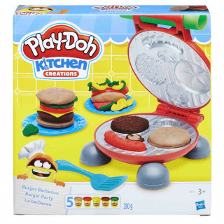 Play-Doh kuhinja hamburger zabava 