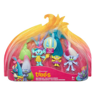 Trolls Mesto trolov set 4 figur 