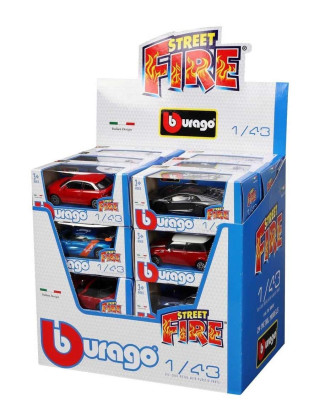 Burago avtoček street fire 1:43 