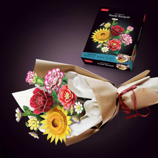 Cubicfun 3D puzle šopek rož 