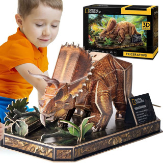 Cubicfun 3D puzle dinozaver Triceratops 