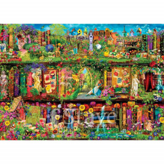 Clementoni puzzle 2000kos - Garden Shelf 