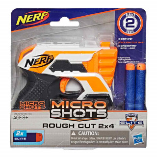 Nerf Micro Shots Rough Cut 2x4 metalec 