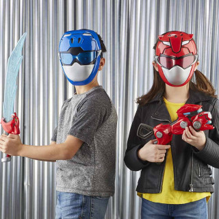Power Rangers maska za igro Moder Ranger 