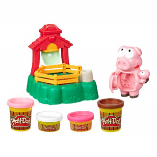 Play-Doh živali set zabavni prašički 