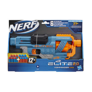 Nerf Elite 2.0 Commander RC 6 metalec 