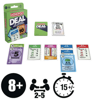 Monopoly Deal igra s kartami 